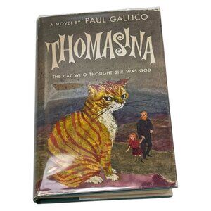 Thomasina HC DJ Paul Gallico Book 1957 Stated True First Edition Cat God